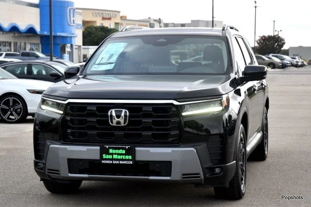 New 2026 Crystal Black Pearl Honda AWD Touring Blackout image 1