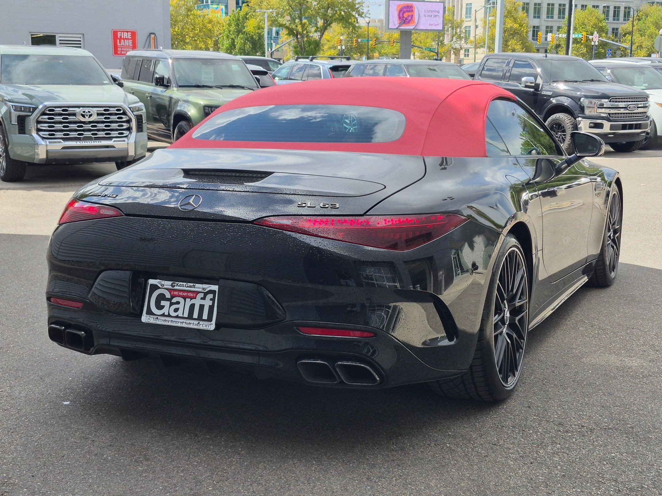 Certified Used 2022 Obsidian Black Metallic Mercedes-Benz AMG® SL 63 image 3