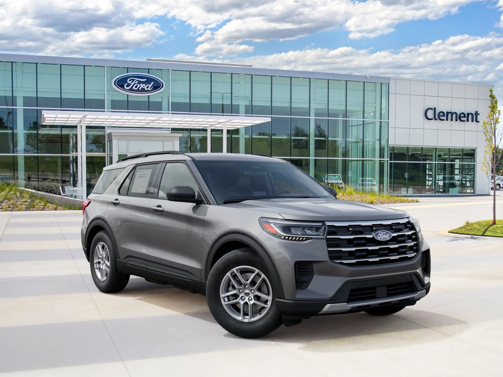 New 2027 Carbonized Gray Metallic Ford Active image 4
