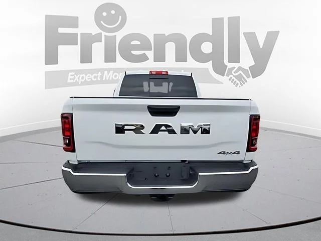 New 2026 Bright White Clear-Coat Exterior Paint RAM Tradesman image 4