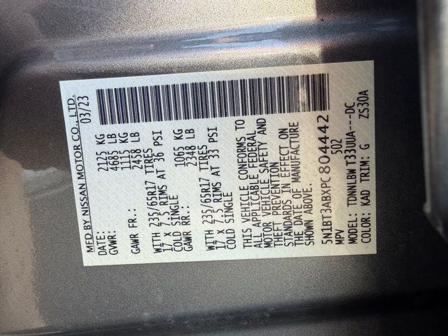 Used 2023 Gun Metallic Nissan S image 47