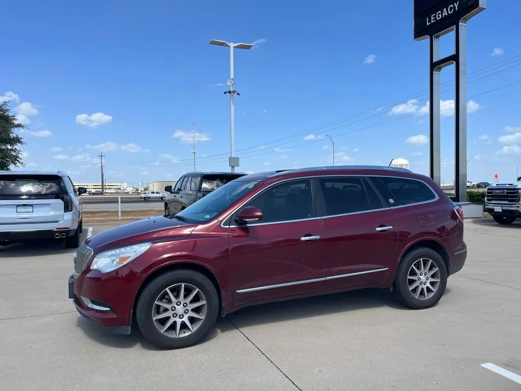 Used 2017 CRIMSON RED TINTCOAT Buick Convenience image 1