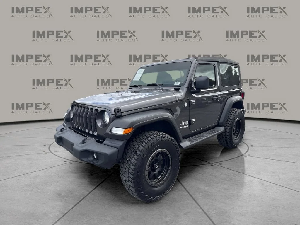 Used 2020 Gray Jeep Sport image 1
