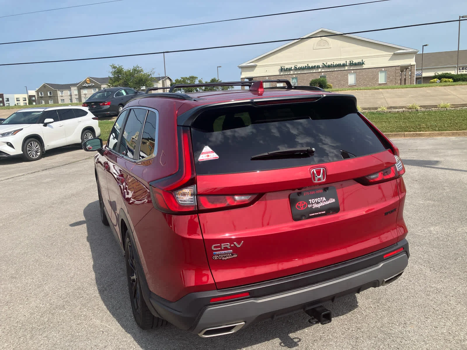 Used 2023 Radiant Red Metallic Honda Sport image 6