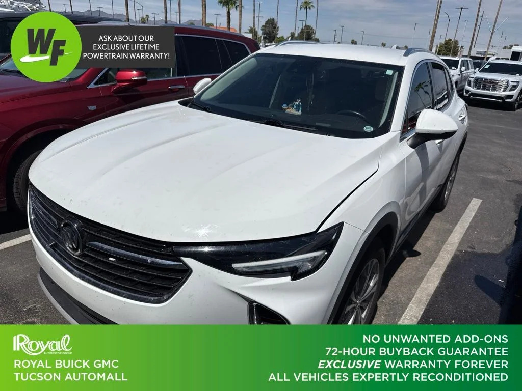 Used 2022 White Buick Preferred image 1