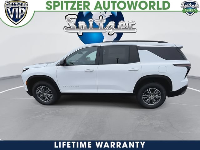 2026 Chevrolet Traverse LT White at Spitzer Autoworld Chevy Buick GMC Cadillac