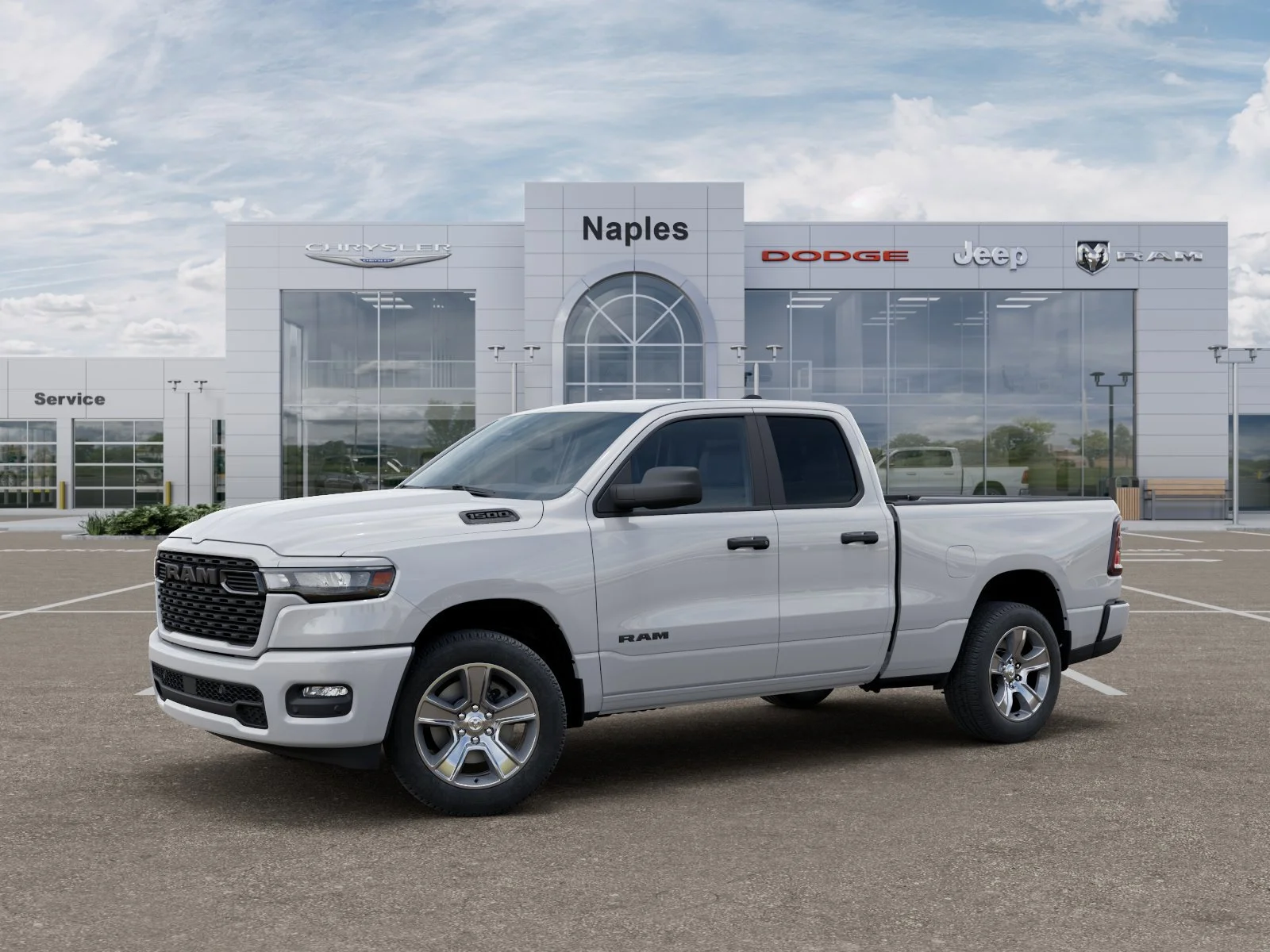 New 2026 Bright White Clear-Coat Exterior Paint RAM Express image 2