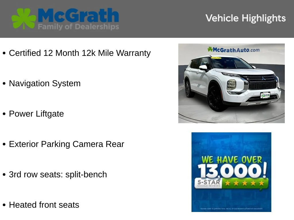 Used 2024 White Mitsubishi SE image 6
