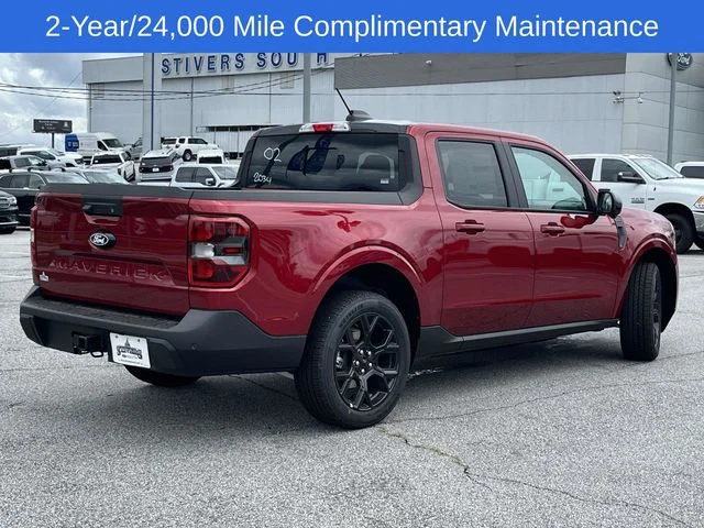 New 2026 Red Ford Lariat image 3