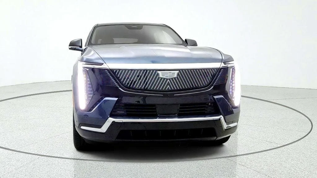 Used 2026 Deep Space Metallic Cadillac AWD 4dr Premium Luxury w/ Executive Second Row Seating image 2