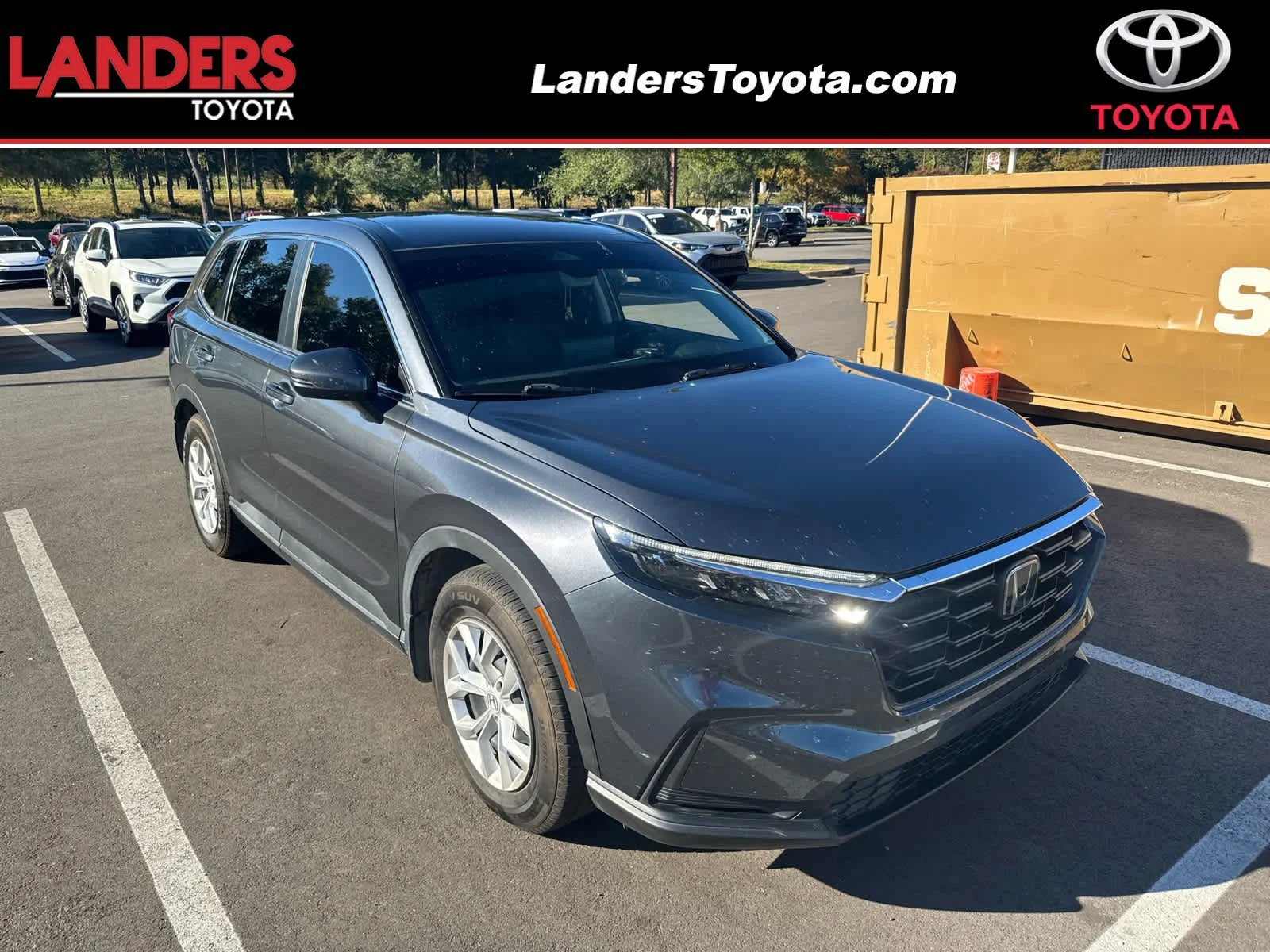 Used 2025 Meteorite Gray Metallic Honda LX image 1
