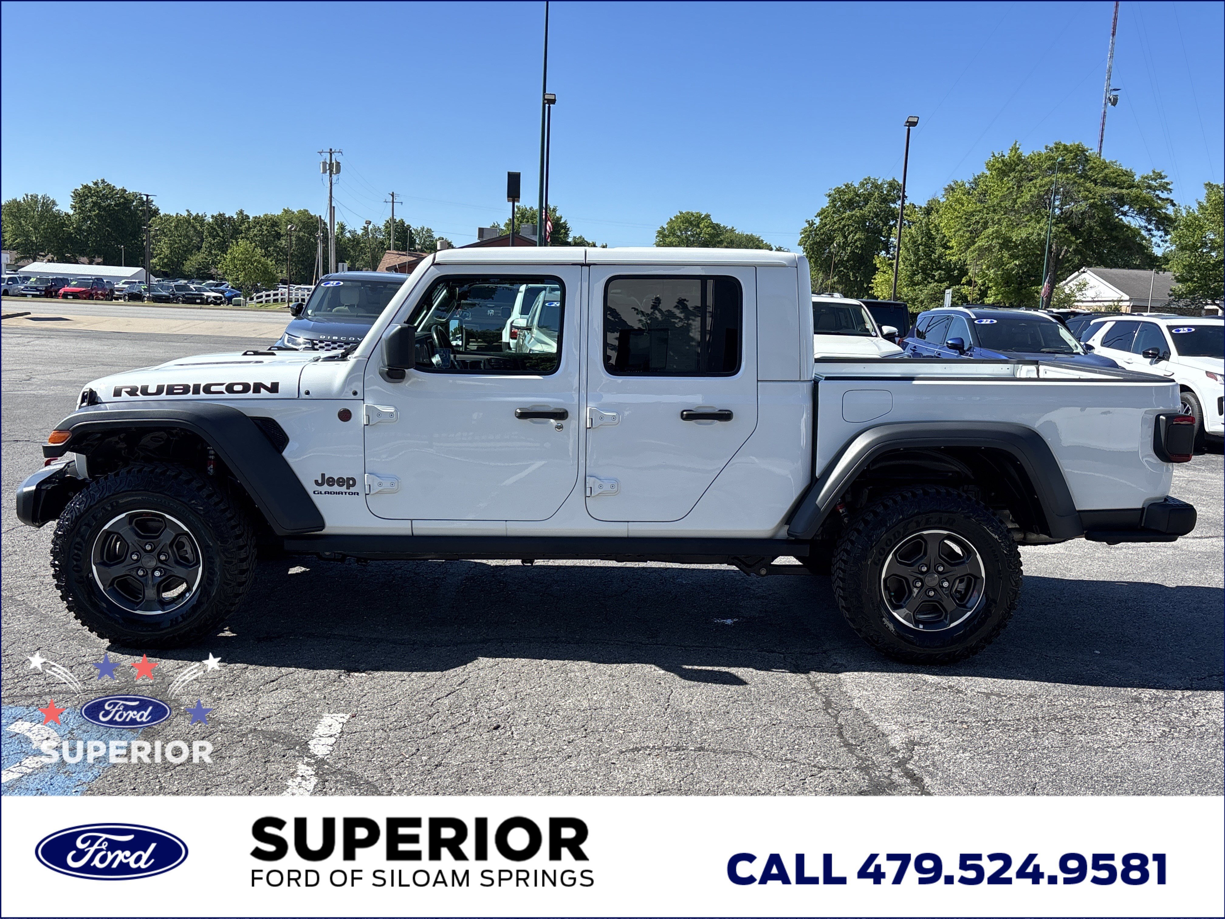 Used 2022 Bright White Clearcoat Jeep Rubicon image 8