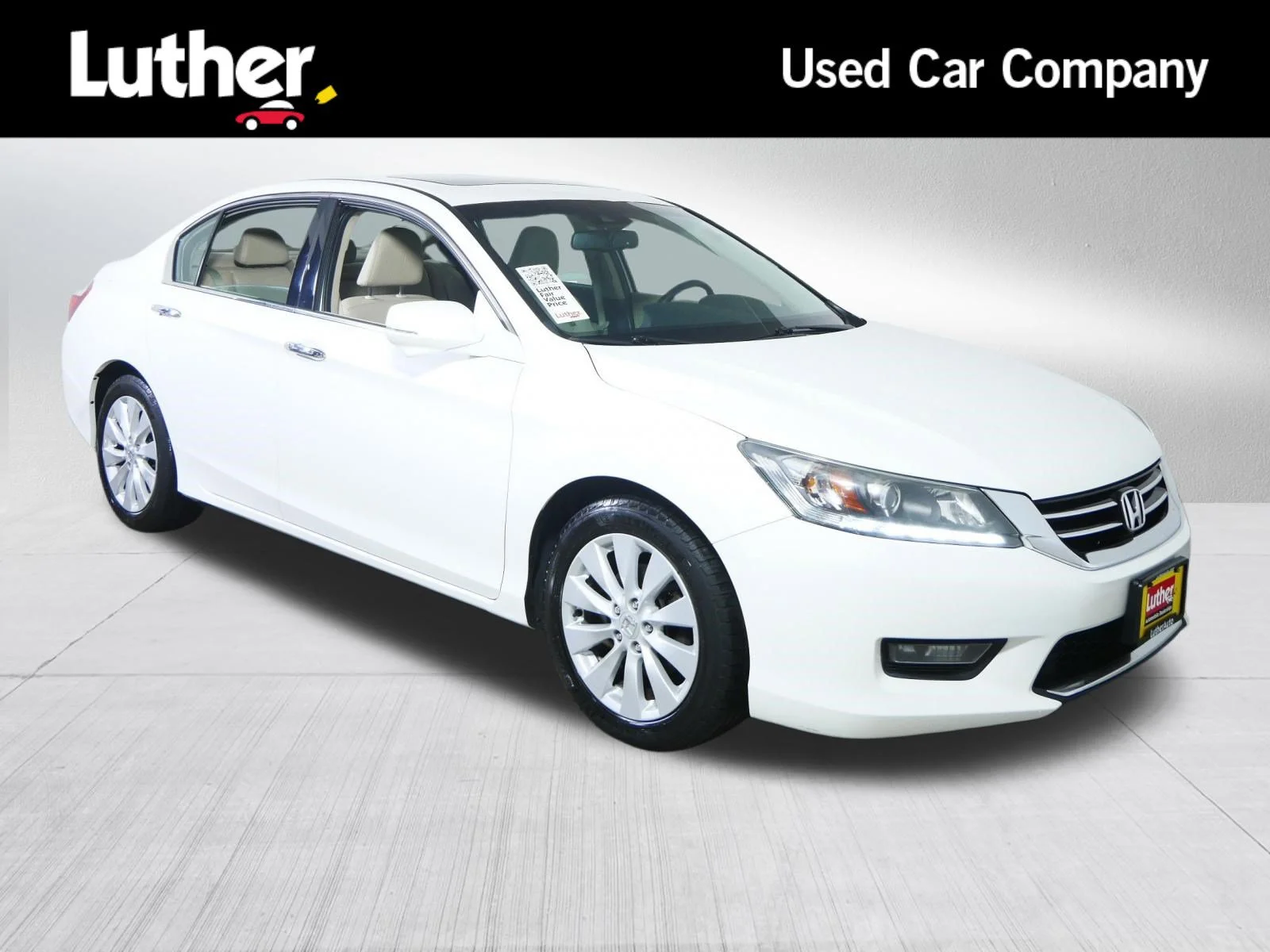 Used 2014 White Orchid Pearl Honda EX-L image 1