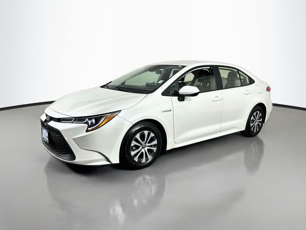 Used 2021 Blizzard Pearl Toyota LE image 4