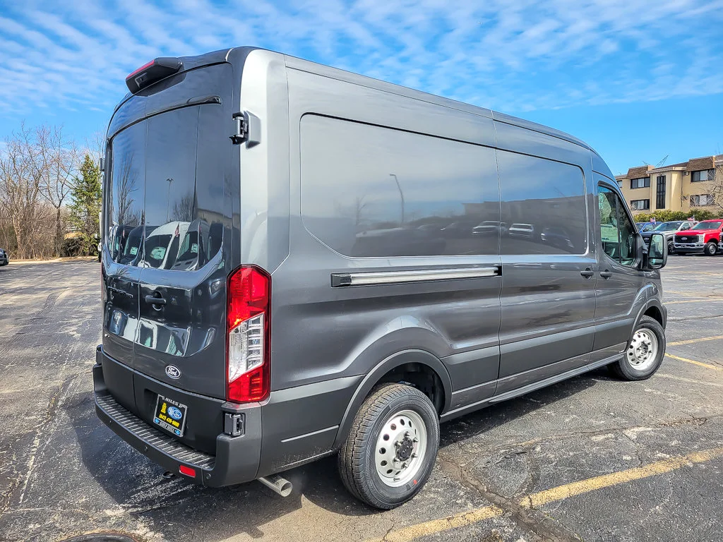 New 2026 Carbonized Gray Metallic Ford Cargo Van image 7