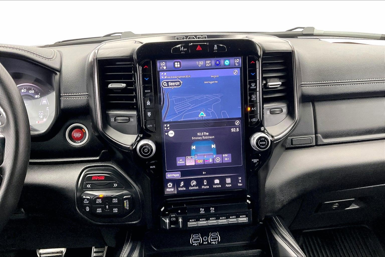 Used 2026 Diamond Black Crystal Pearlcoat Ram RHO image 5