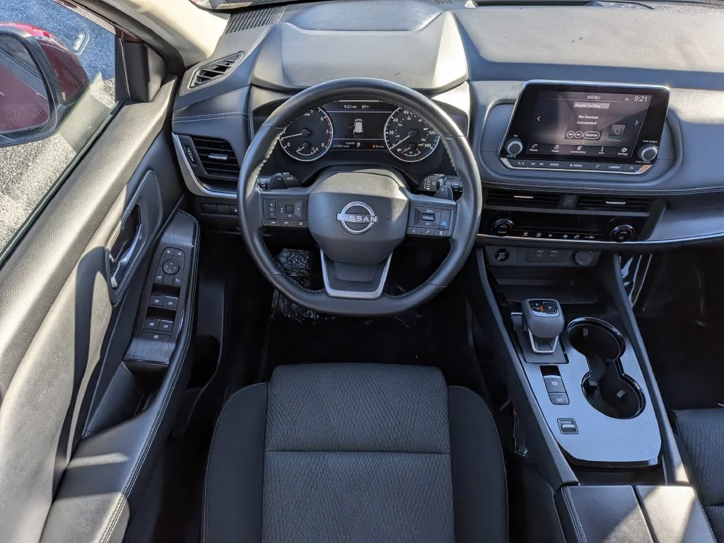 Certified Used 2025 Scarlet Red Nissan SV image 13