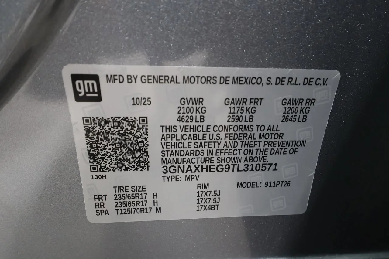 Used 2026 Sterling Gray Metallic Chevrolet LT image 33