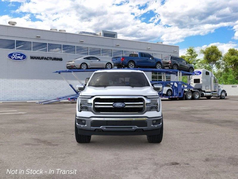 New 2026 Star White Metallic Tri-Coat Ford LARIAT image 7