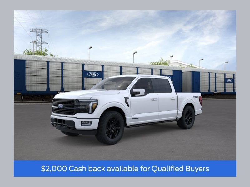 New 2026 Star White Metallic Tri-Coat Ford Platinum® image 1