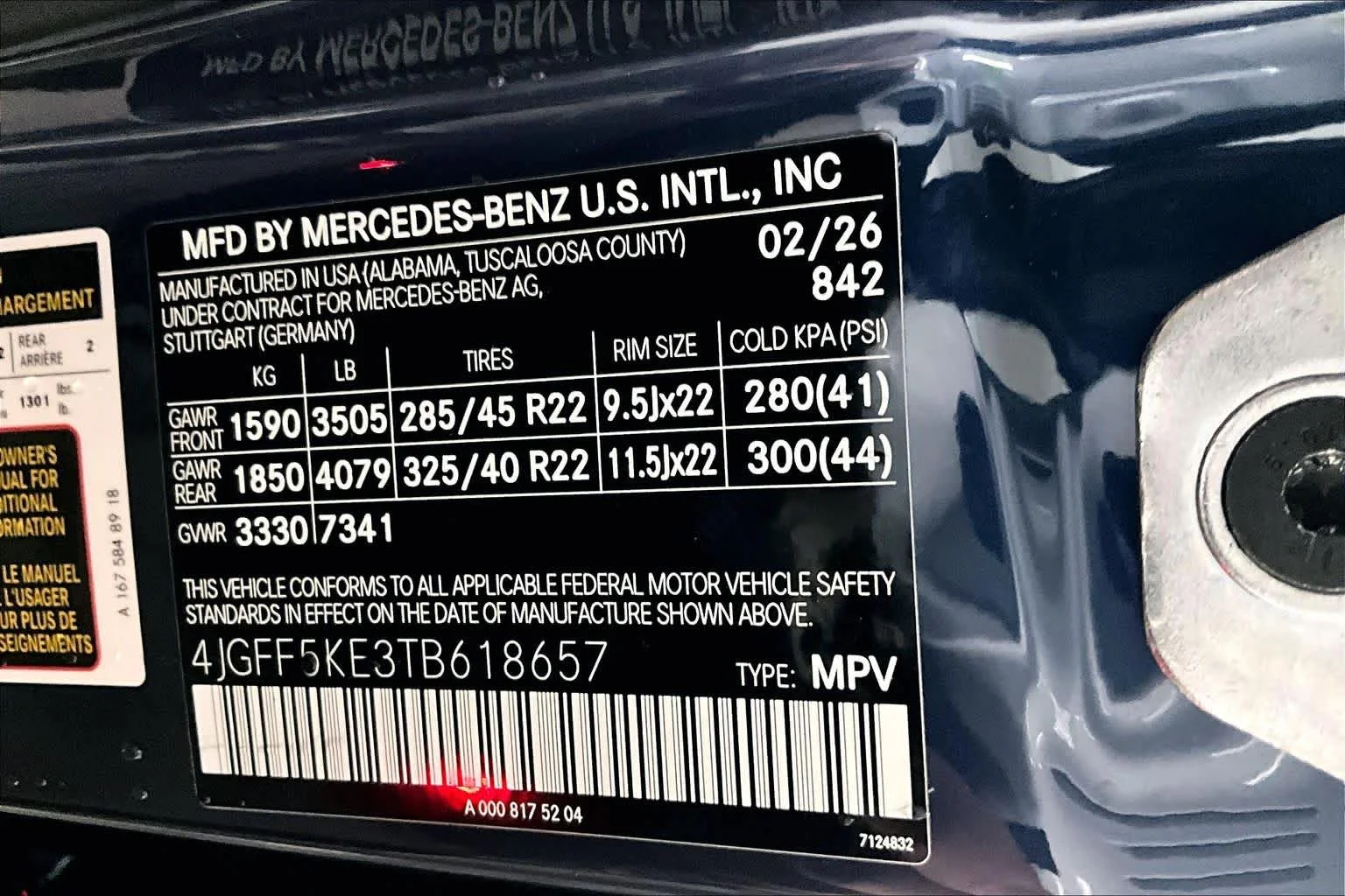 New 2026 Twilight Blue Metallic Mercedes-Benz GLS 450 image 13