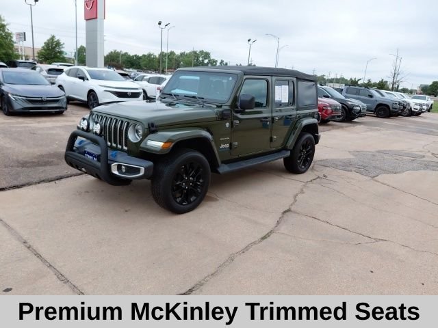 Used 2023 Green Jeep Sahara 4xe image 9