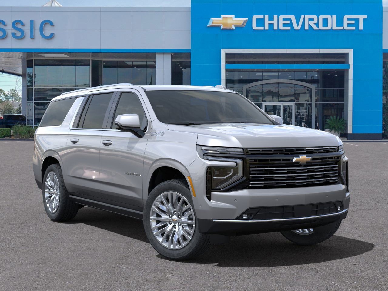 2025 Chevrolet Suburban High Country Gray at Classic Elite Chevrolet Hwy 6