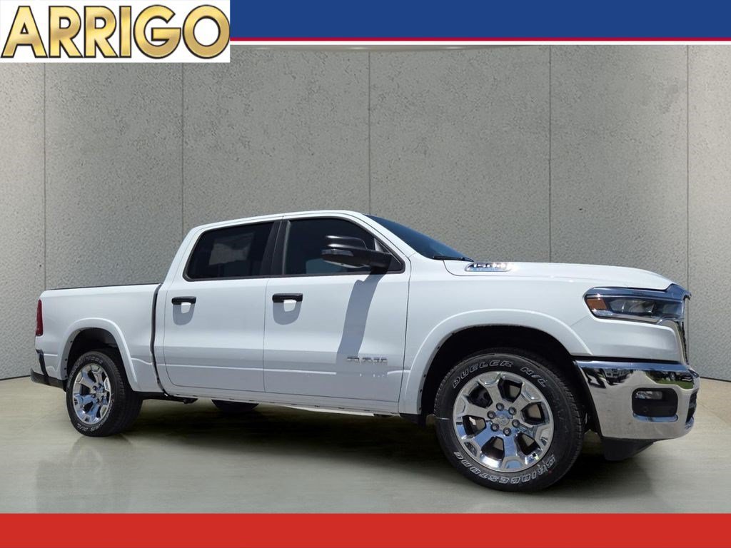 New 2026 Bright White Clear-Coat Exterior Paint RAM Big Horn image 1