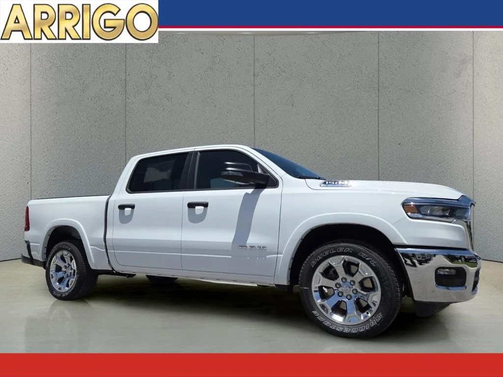 New 2026 Bright White Clear-Coat Exterior Paint RAM Big Horn image 1