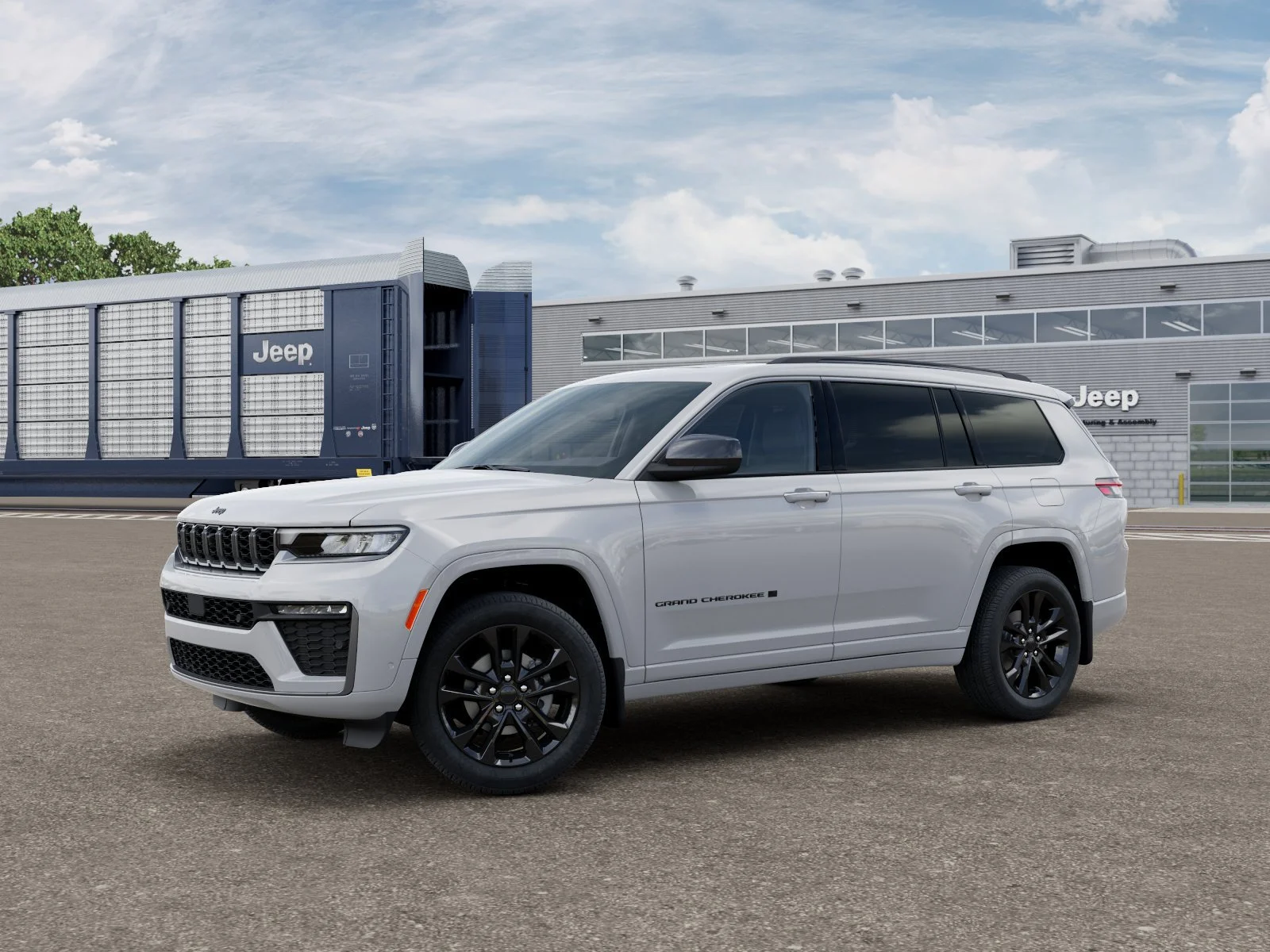 New 2026 Bright White Clearcoat Jeep Limited Reserve image 2
