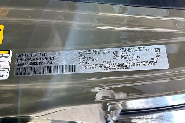 New 2026 Jeep Wrangler Sahara 4D Sport Utility