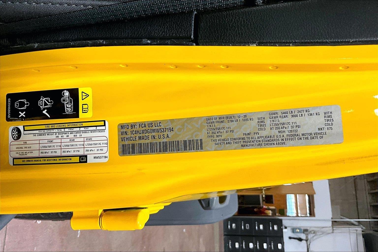 Used 2021 Hellayella Clearcoat Jeep Unlimited Willys Sport image 35