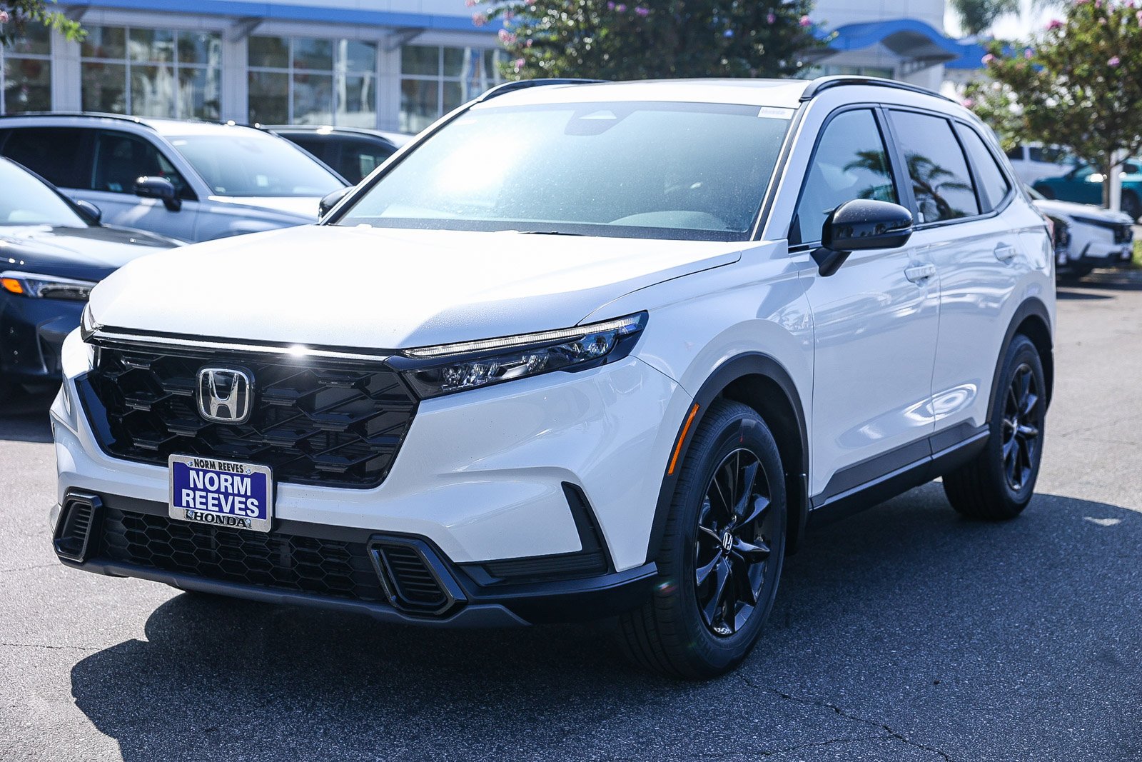 New 2026 Platinum White Pearl Honda Sport FWD image 3