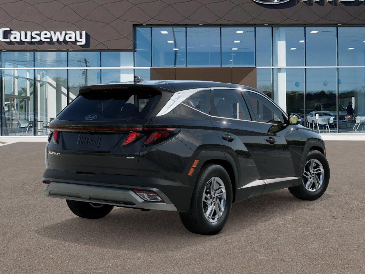 New 2026 Phantom Black Hyundai SE AWD image 4