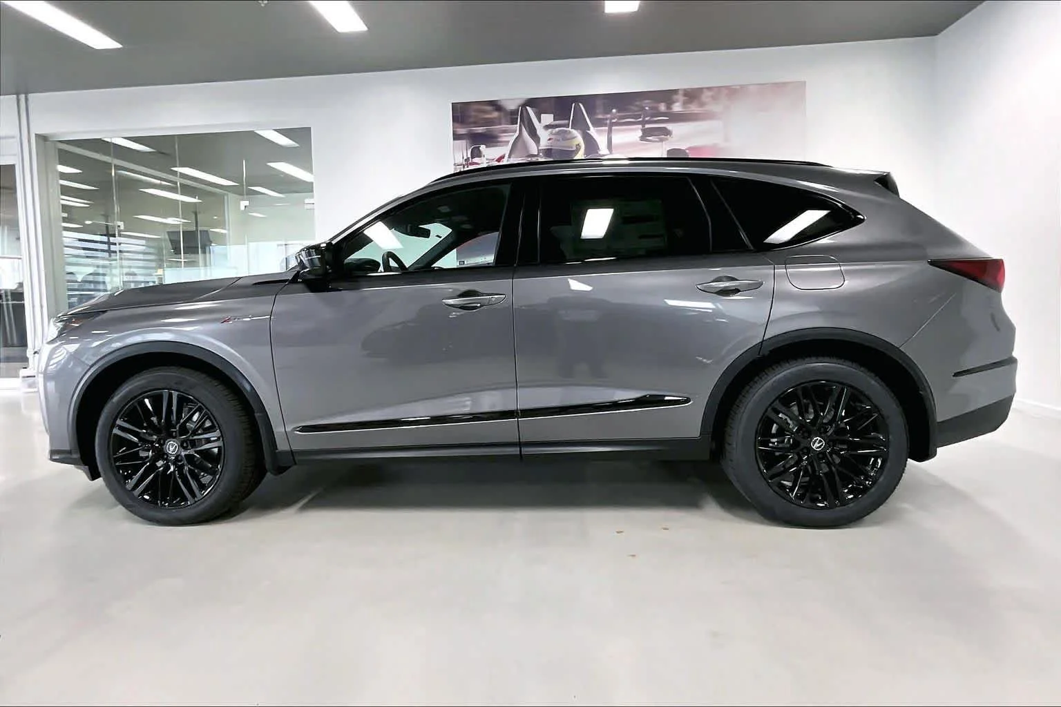 New 2026 Liquid Carbon Metallic Acura w/A-Spec Advance Package image 3