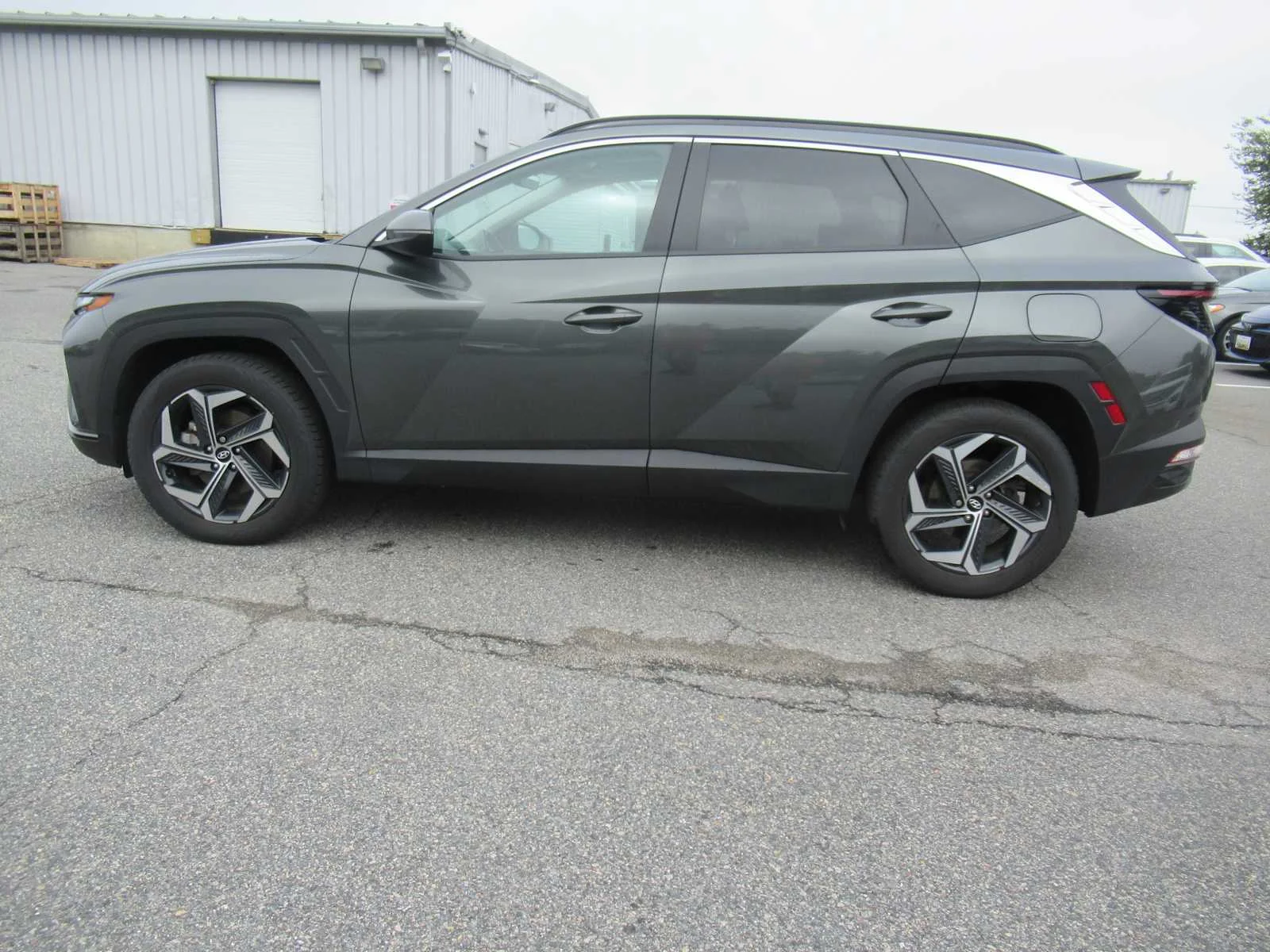 Used 2024 Amazon Gray Hyundai SEL Convenience image 8