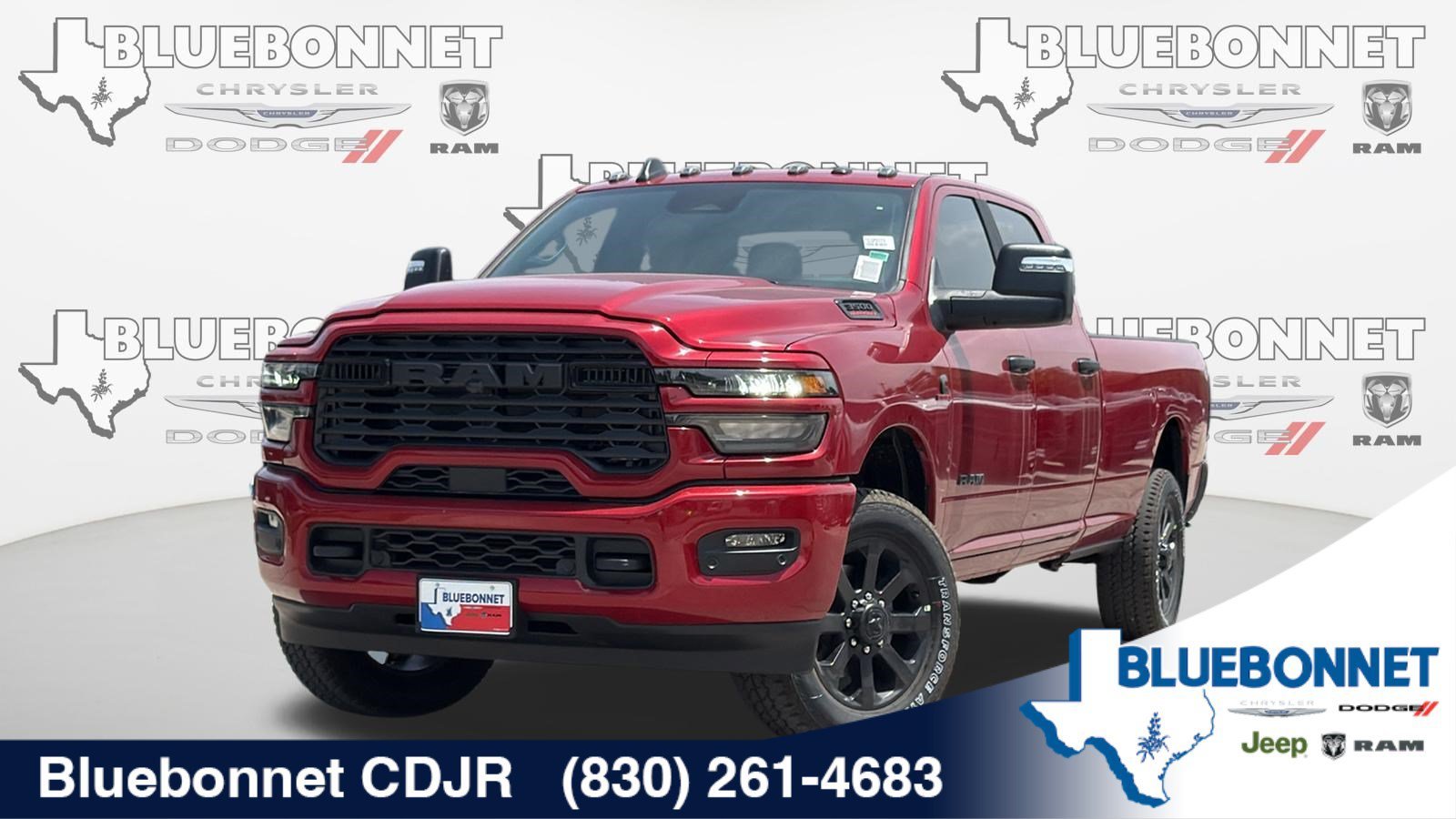 New 2026 Molten Red Pearl-Coat Exterior Paint RAM Lone Star image 1