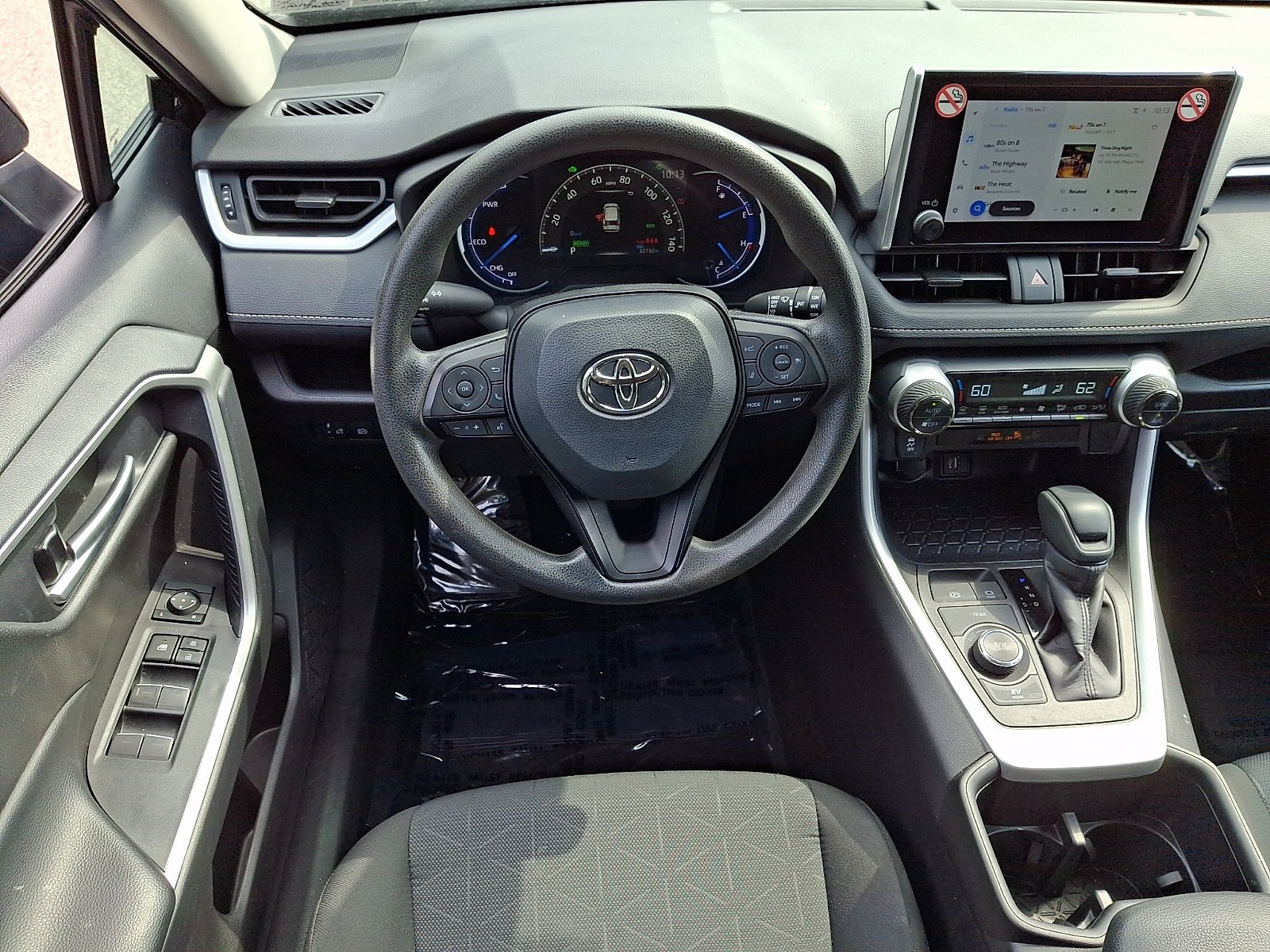 Used 2025 Midnight Black Metallic   218 Toyota Hybrid XLE image 11