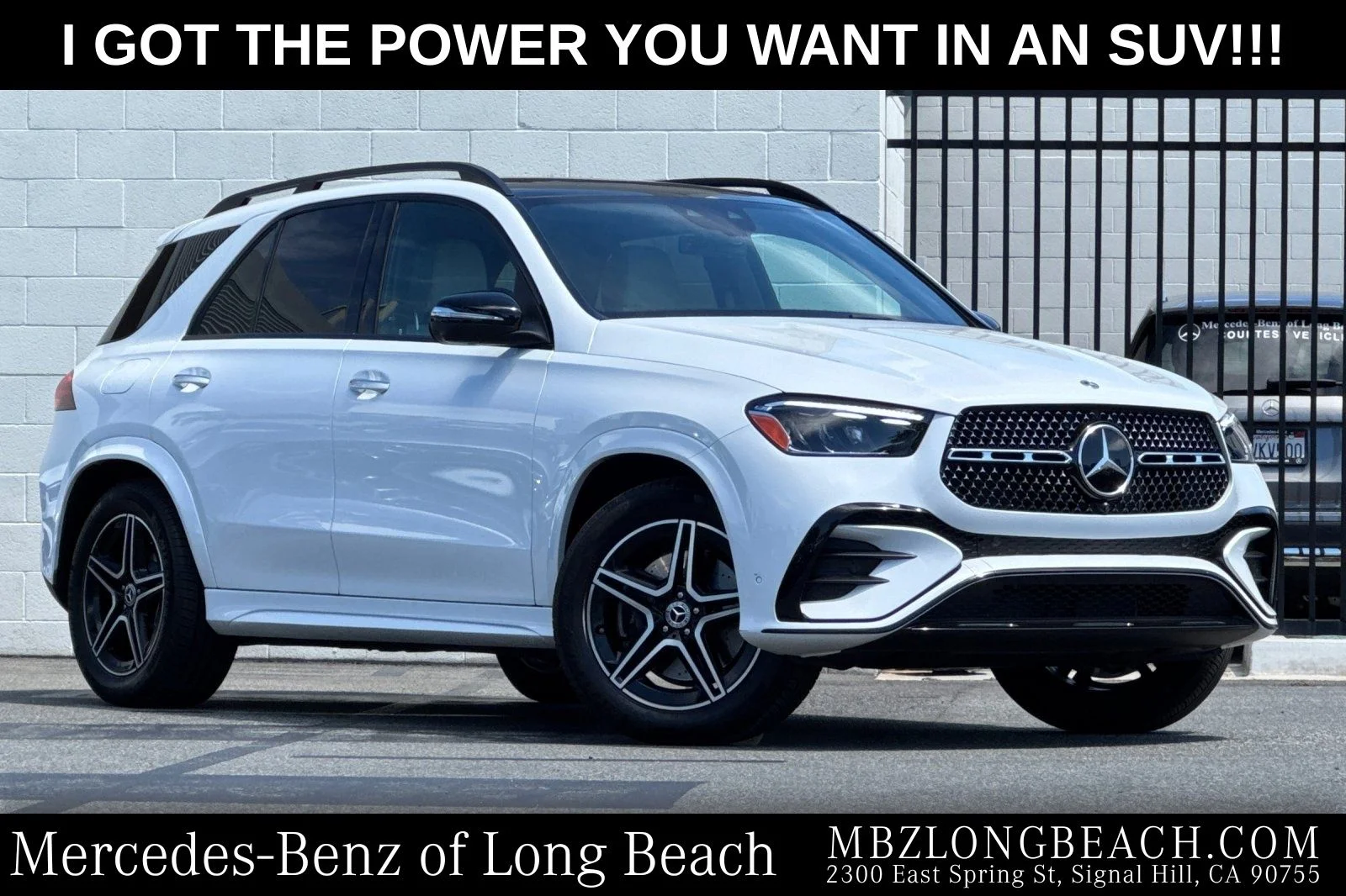Certified Used 2026 White Mercedes-Benz GLE 450 image 1