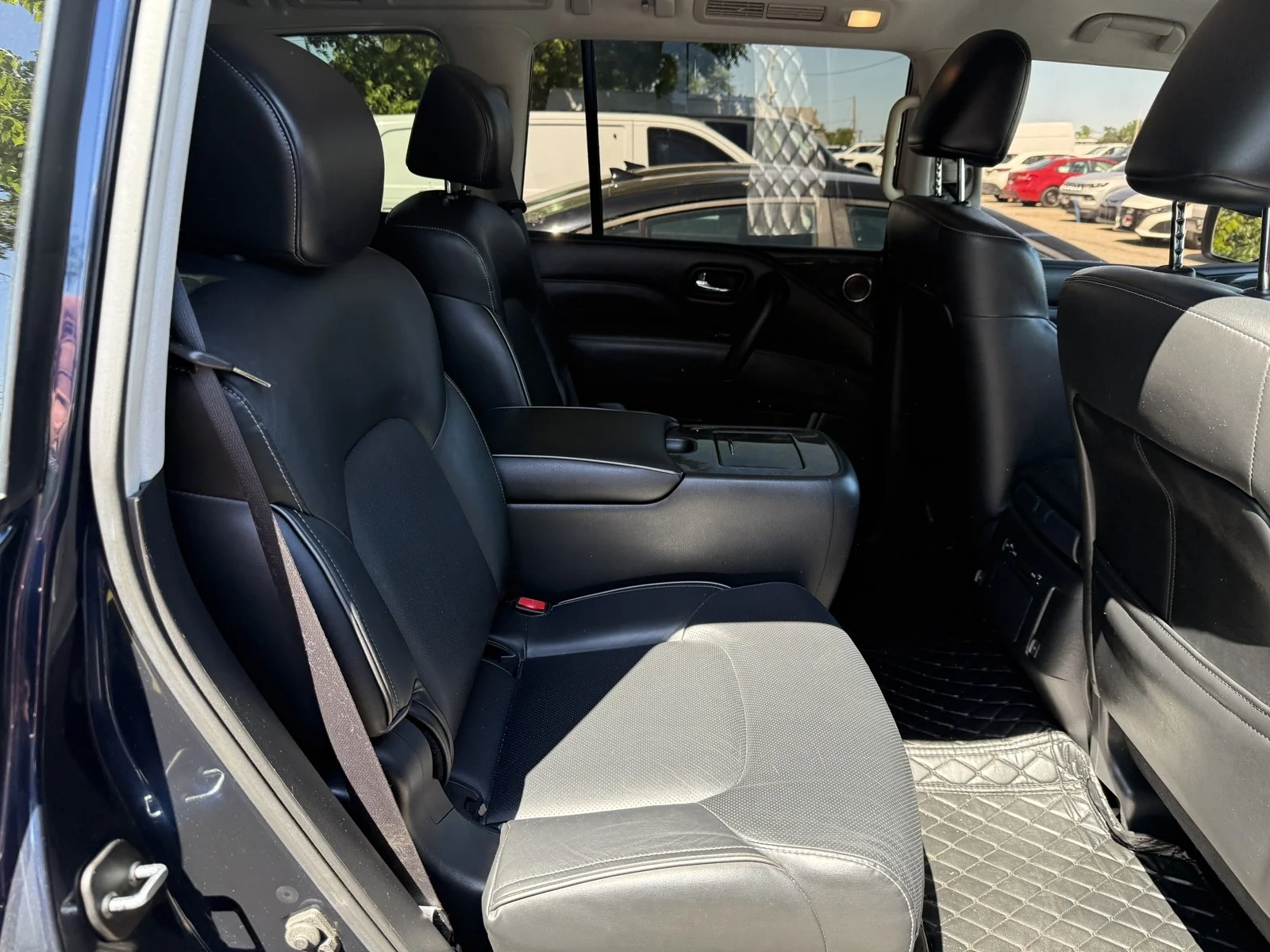 Used 2020 Hermosa Blue INFINITI LUXE AWD image 7