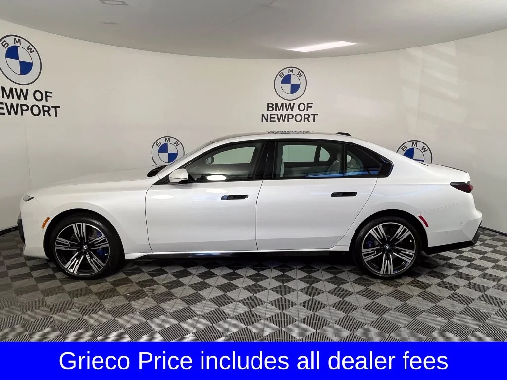 Used 2024 Mineral White Metallic BMW 760i xDrive image 11