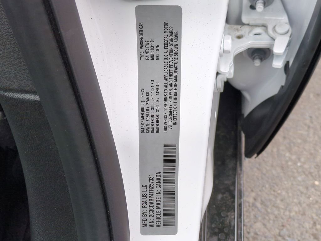 New 2026 White Knuckle Exterior Paint Dodge Scat Pack image 27