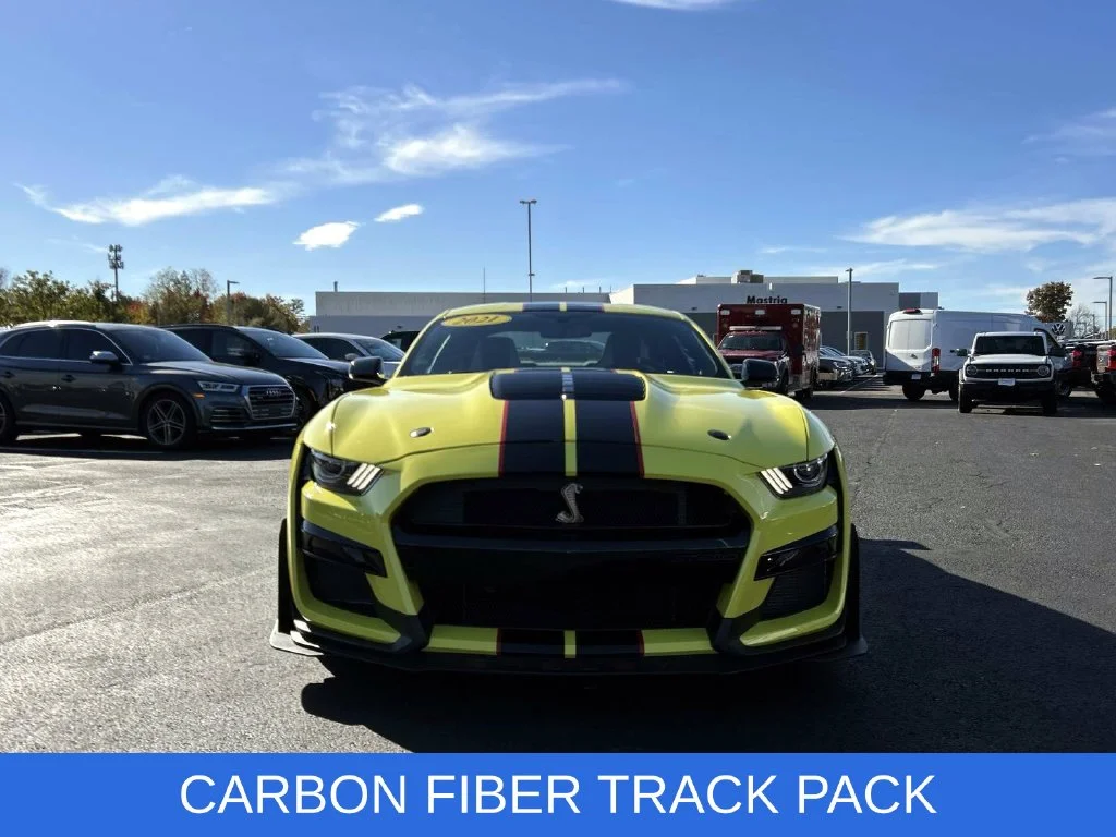 Used 2021 Yellow Ford Shelby GT500 image 8