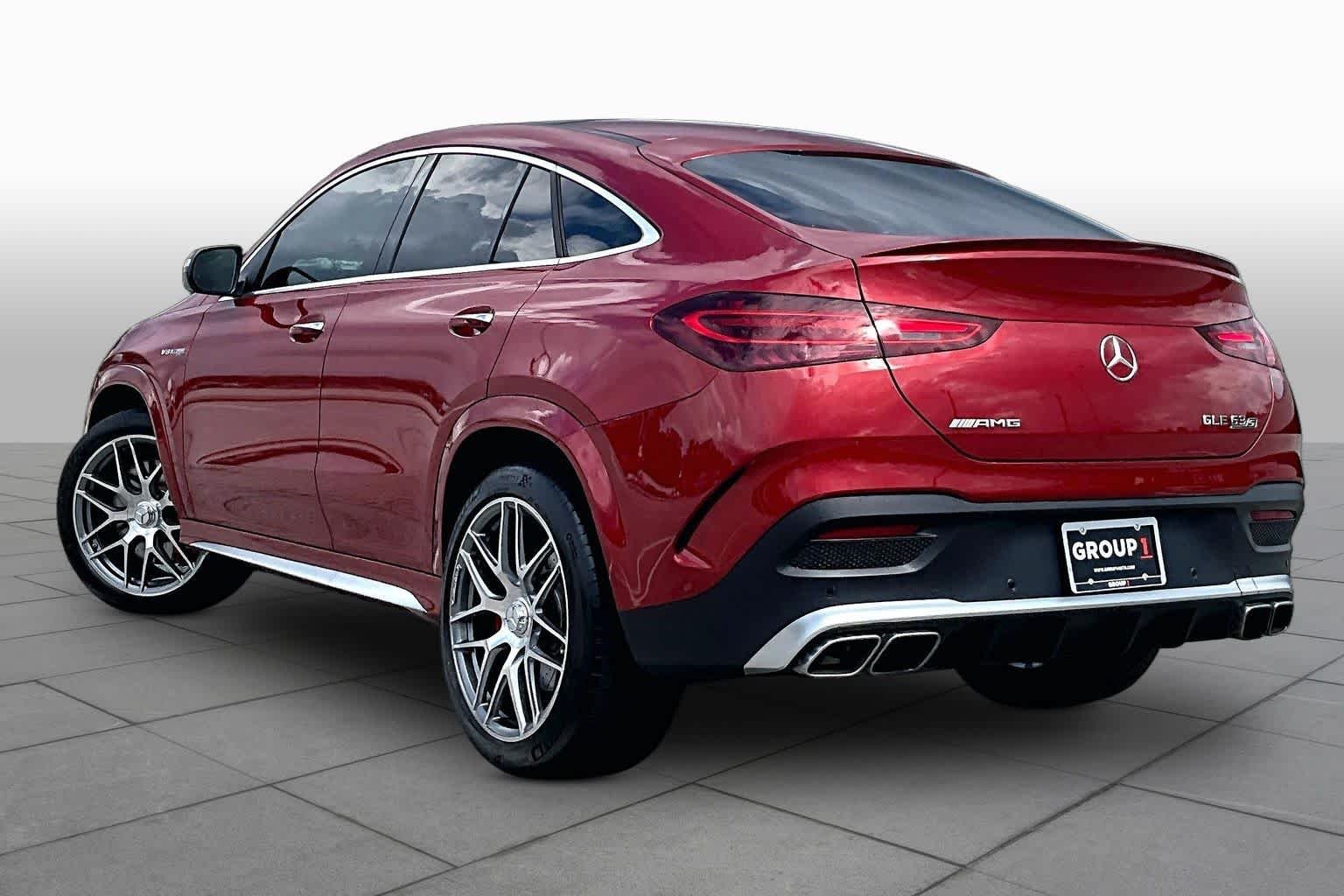 Used 2025 MANUFAKTUR Cardinal Red Metallic Mercedes-Benz AMG® GLE 63 S image 12