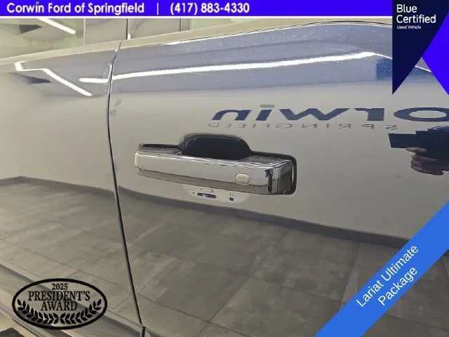 Used 2024 Blue Metallic Ford Lariat image 10