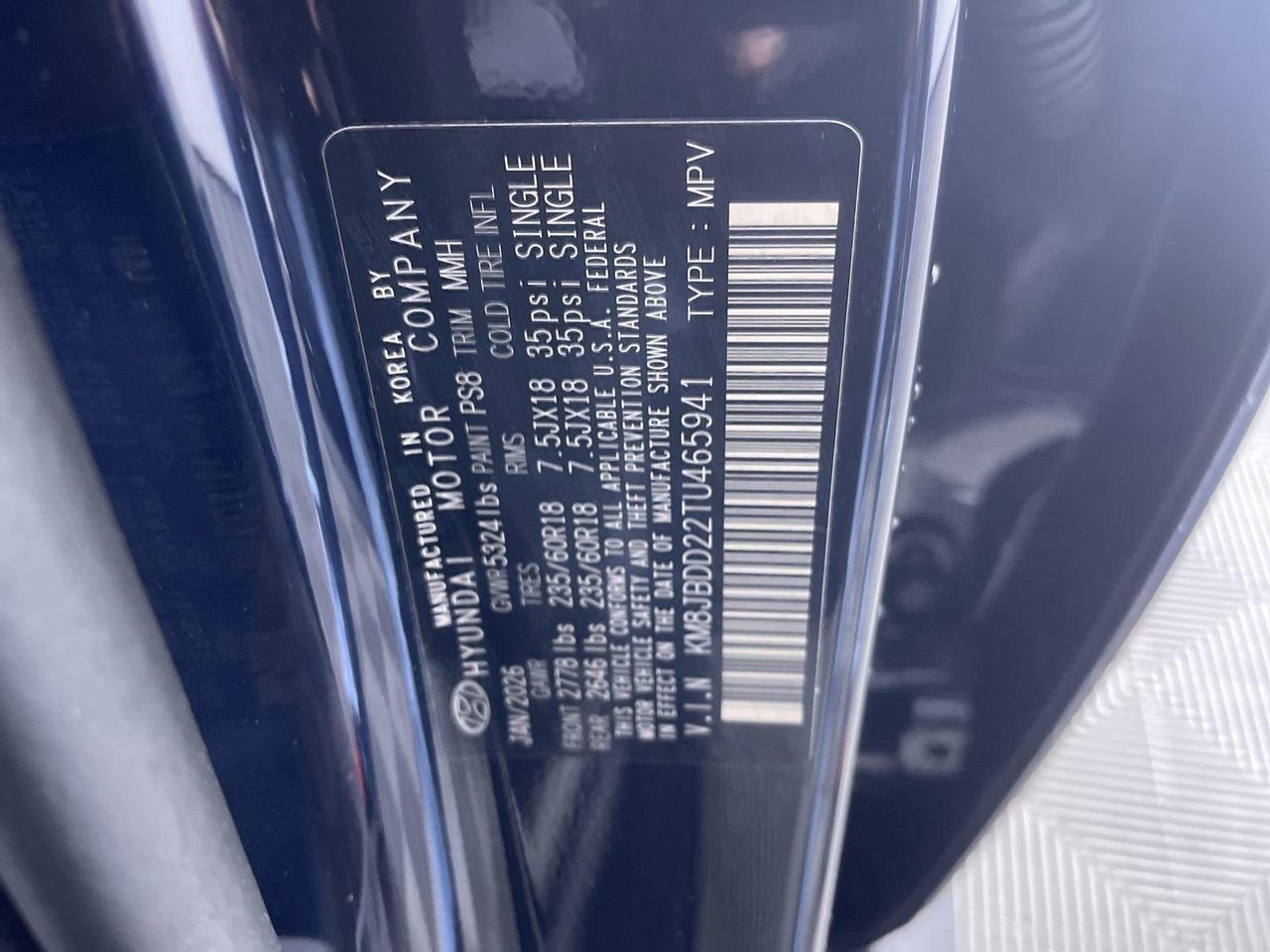New 2026 Deep Sea Hyundai SEL image 26