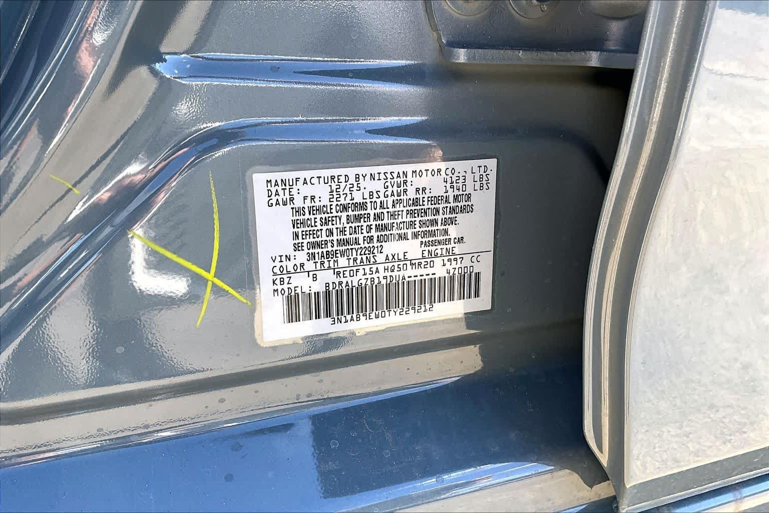 New 2026 Atlantic Gray Metallic Nissan SL image 17