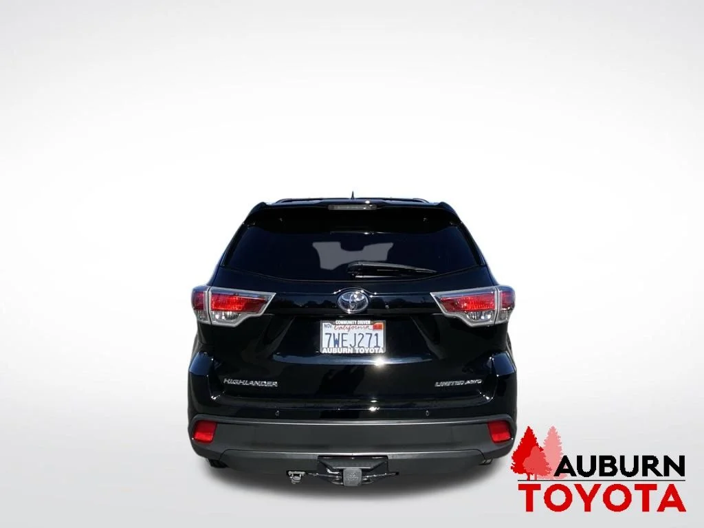 Used 2016 Midnight Black Metallic Toyota Limited image 6