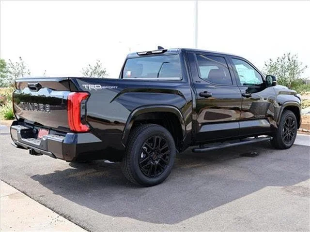 New 2024 Midnight Black Metallic Toyota SR5 (A10) 4x2 CrewMax 5.5 ft. box 145.7 in. WB image 7