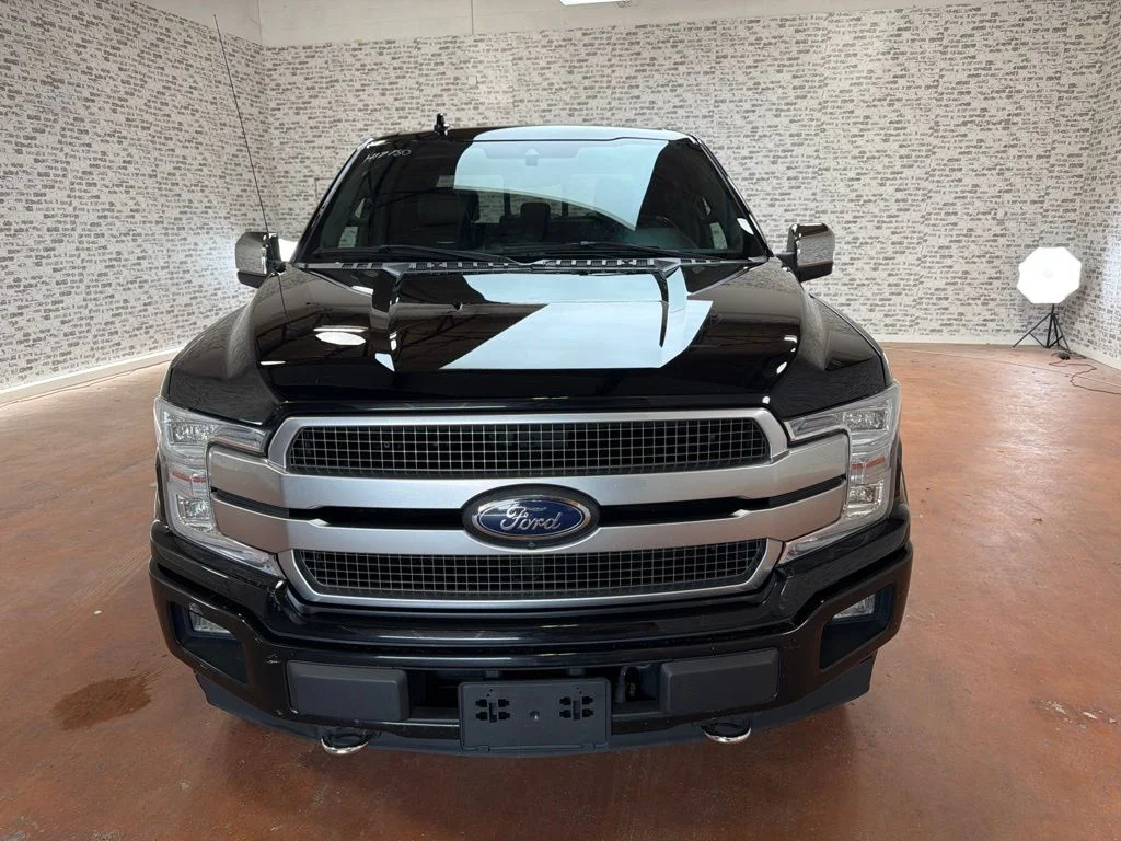 Used 2018 Shadow Black Ford Platinum image 2